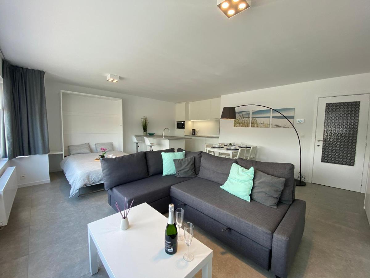 Residentie Duinenzucht - Appartement Laure I Studio Lynne بريدين المظهر الخارجي الصورة