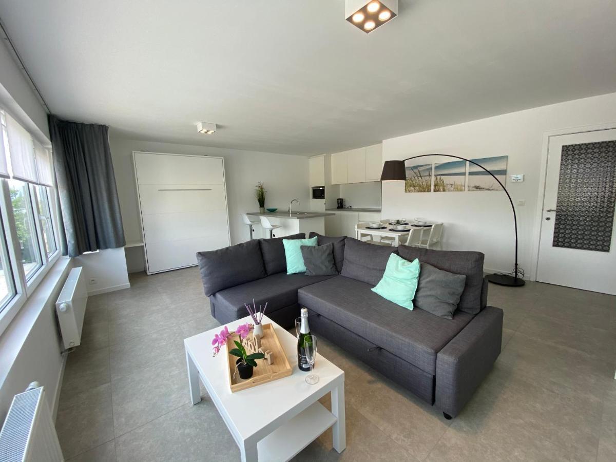 Residentie Duinenzucht - Appartement Laure I Studio Lynne بريدين المظهر الخارجي الصورة